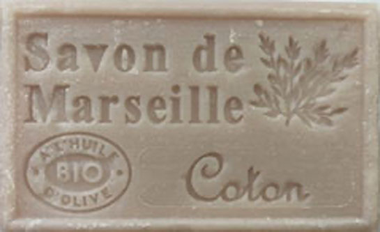 Coton / Baumwollblüte Savon de Marseille 125g Seife