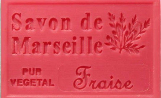 Fraise / Erdbeere Savon de Marseille 125g Seife